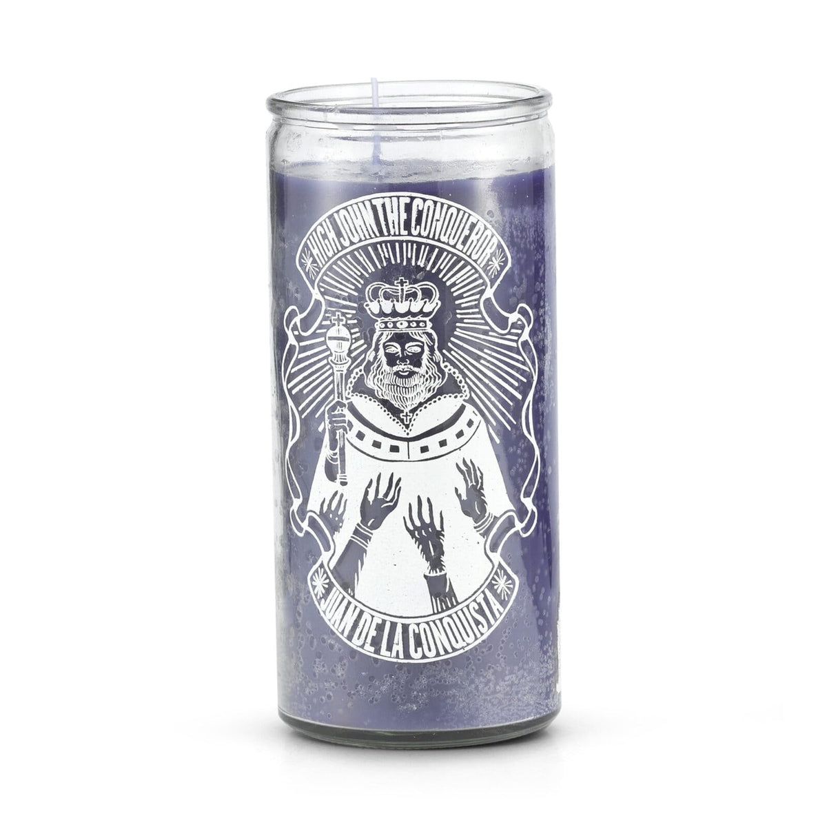 High John the Conqueror Purple Ritual Candle, 14-Day