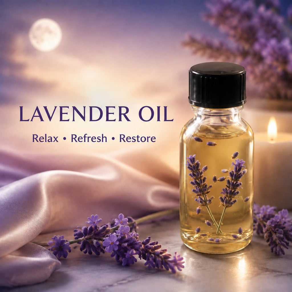Lavender Spiritual Oil – Peace, Relaxation & Cleansing Ritual Oil – Mada Supreme Botanica