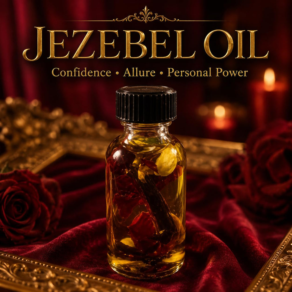 Jezebel Spiritual Oil – Attraction, Confidence & Personal Power Ritual Oil – Mada Supreme Botanica 15ml