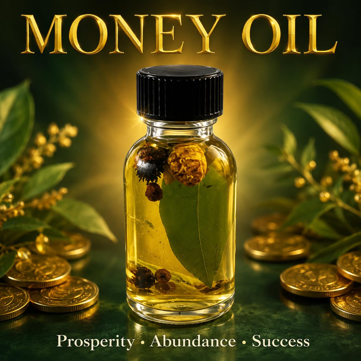 Money Drawing Spiritual Oil – Prosperity, Abundance & Success Ritual Oil – Mada Supreme Botanica