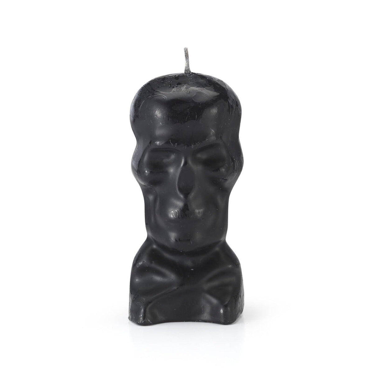 Black Skull Candle