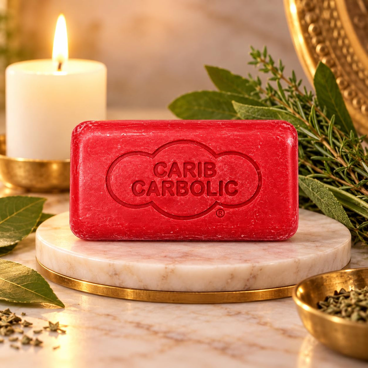 Carib Carbolic Soap Bar for Deep Cleansing & Spiritual Use