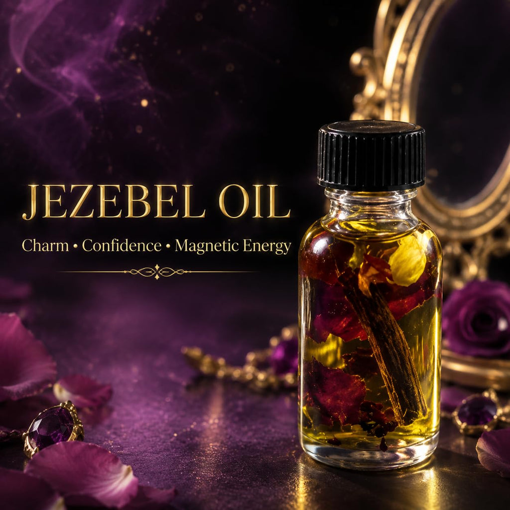 Jezebel Spiritual Oil – Attraction, Confidence & Personal Power Ritual Oil – Mada Supreme Botanica 15ml