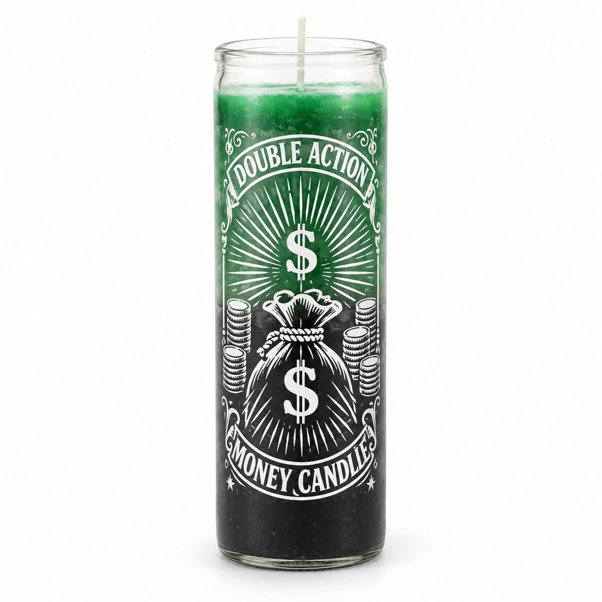Double Action Money Multicolor 7 Day Prayer Candle