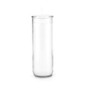 Sacred Spirit 7 Day Plain White Glass Prayer Candle