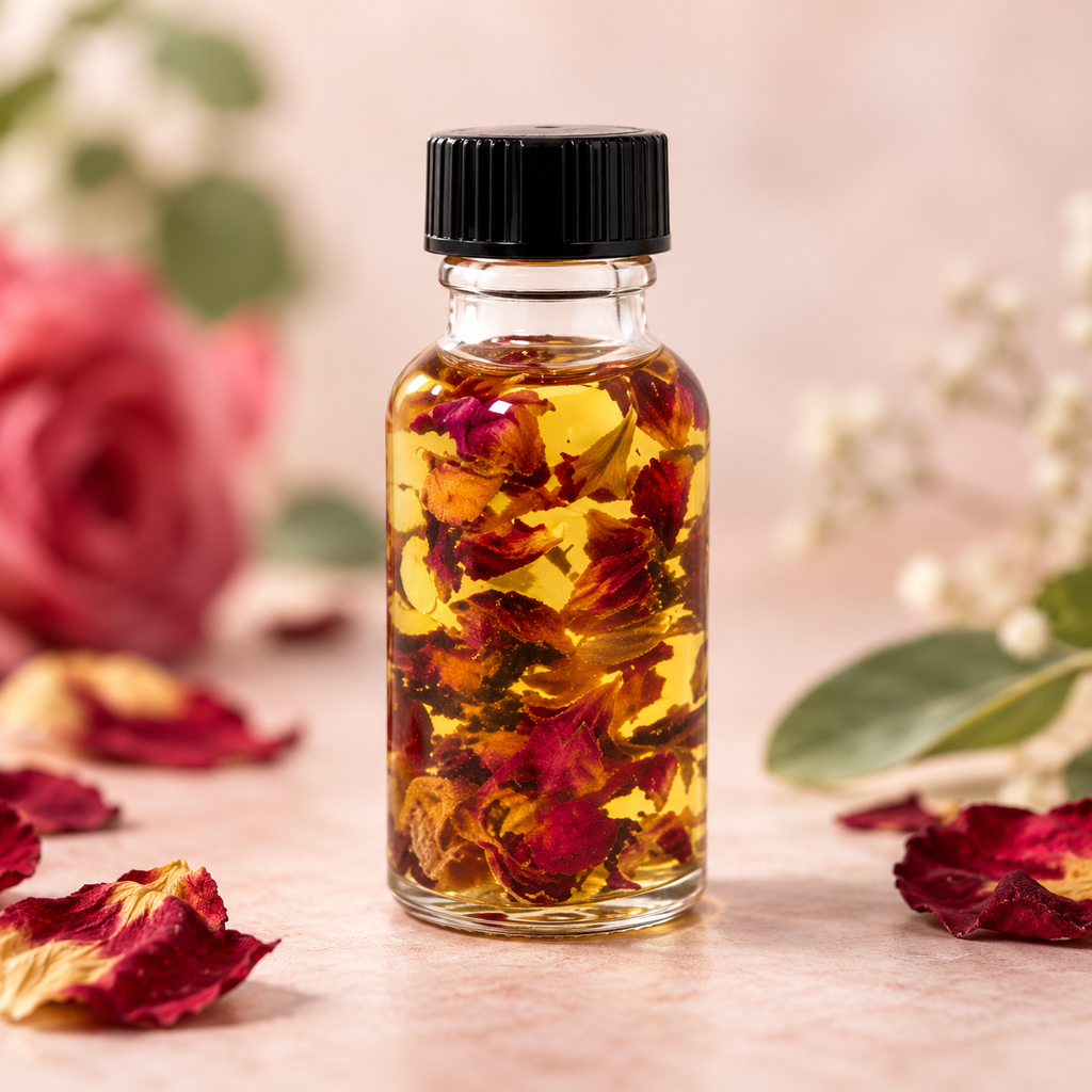 Love Attraction Spiritual Oil with Rose Botanicals