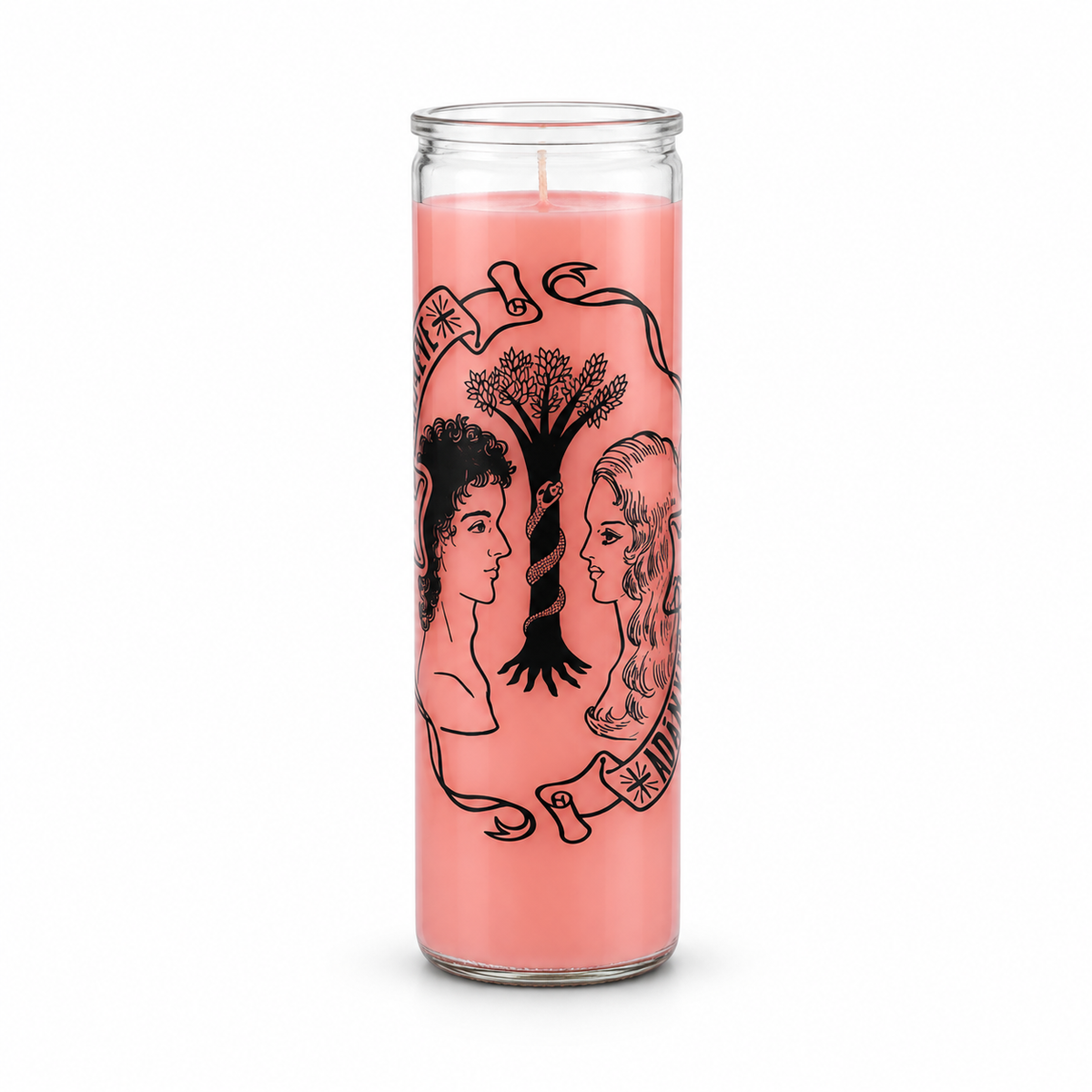 Adam & Eve Pink 7-Day Prayer Candle – Love, Attraction & Relationship Spiritual Candle