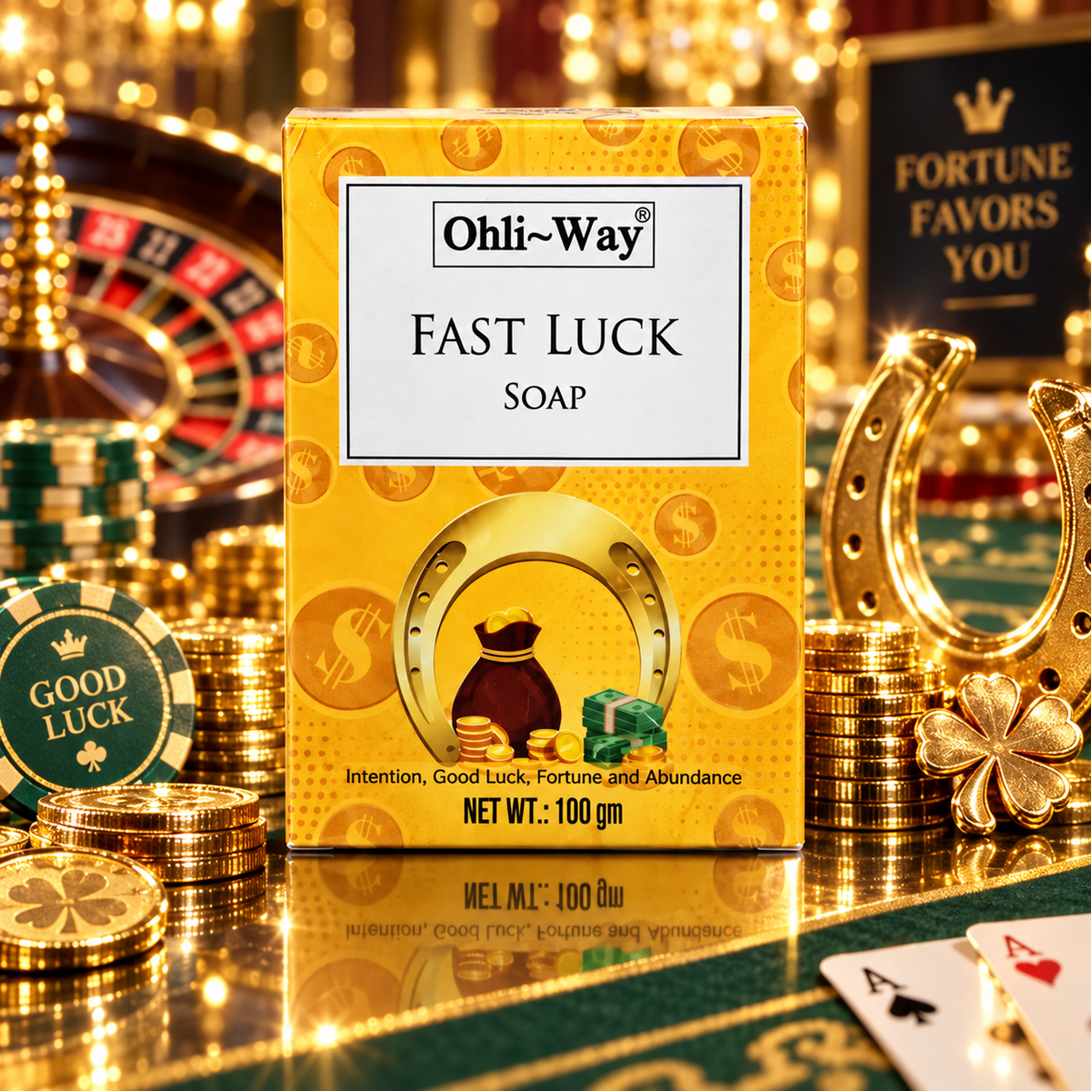 Ohli-Way Fast Luck Soap 100g – Good Luck & Prosperity Spiritual Soap