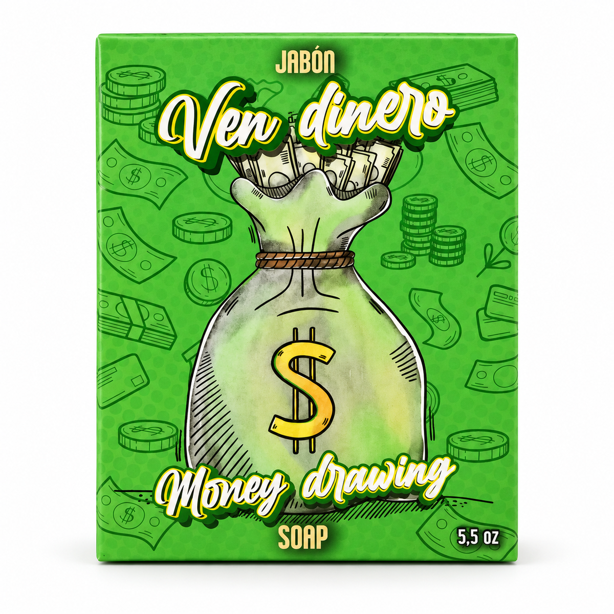 Ven Dinero Money Drawing Soap 5.5 oz – Prosperity & Abundance Spiritual Soap