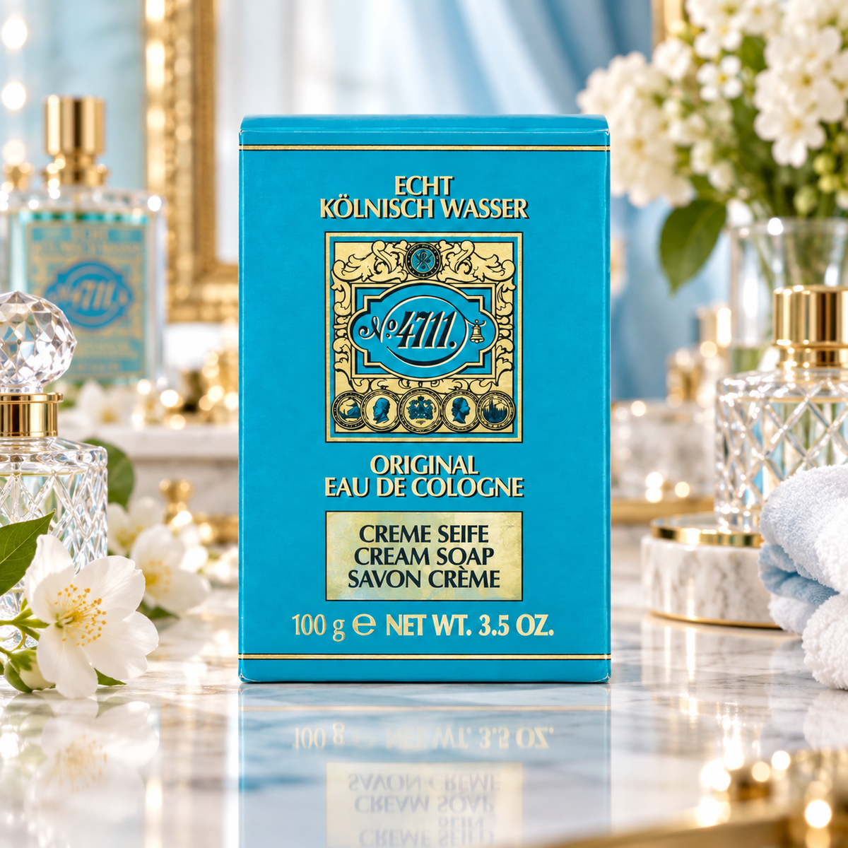 4711 Original Eau de Cologne Cream Soap 100g / 3.5 oz