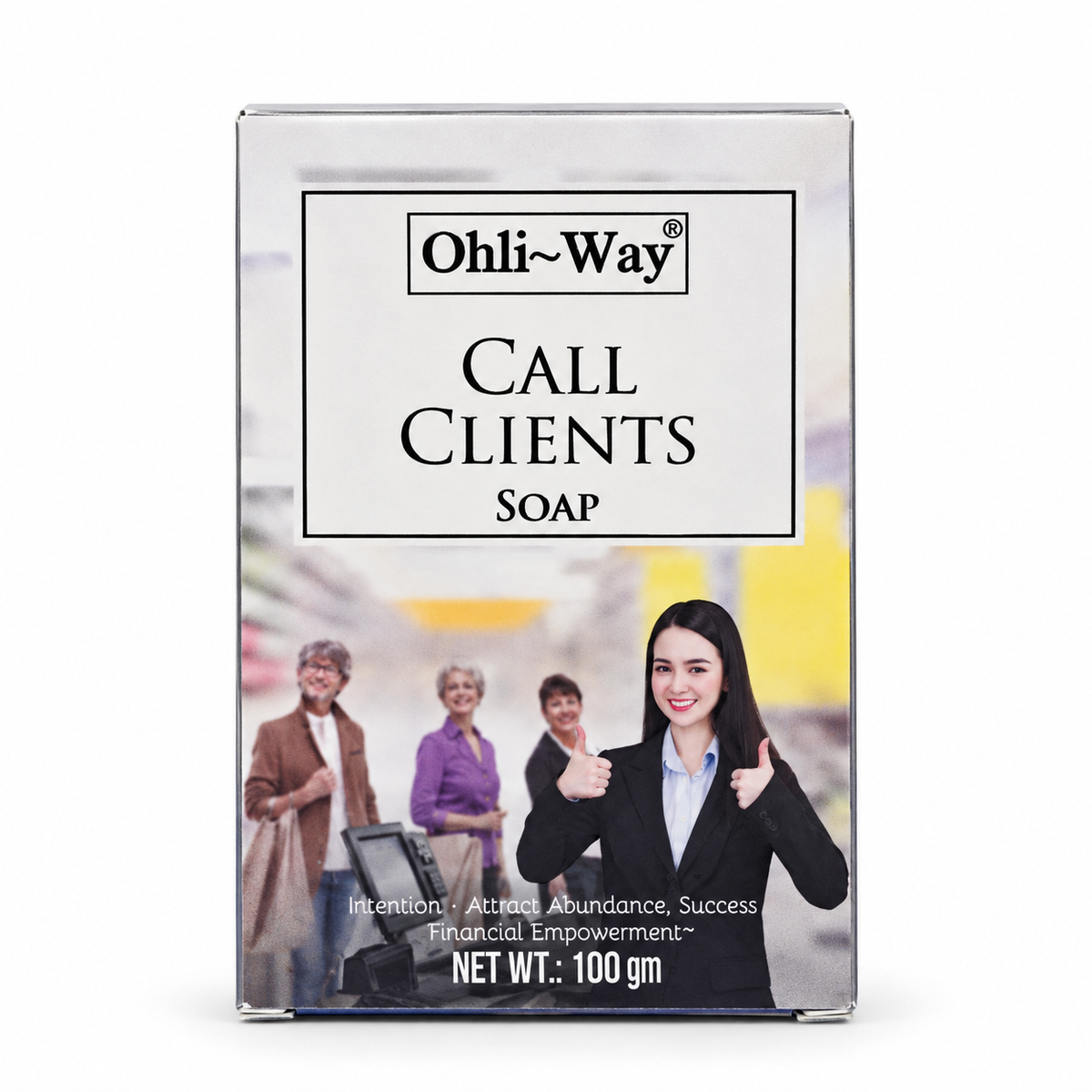 Ohli-Way Call Clients Soap 100g – Business Success & Attraction Spiritual Soap