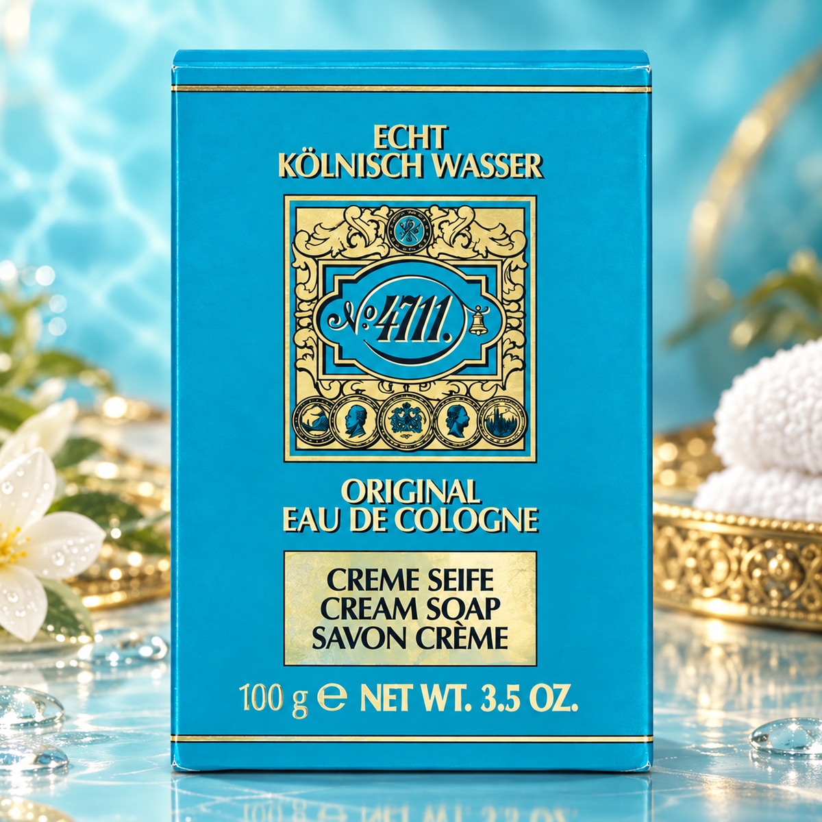 4711 Original Eau de Cologne Cream Soap 100g / 3.5 oz